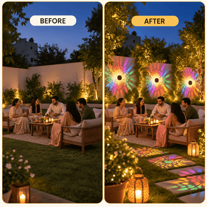 GlowMandala™ – Solar Decorative Garden Light