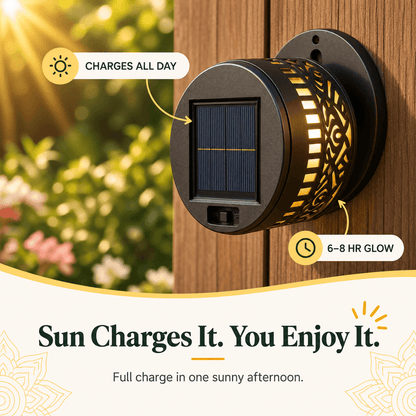 GlowMandala™ – Solar Decorative Garden Light