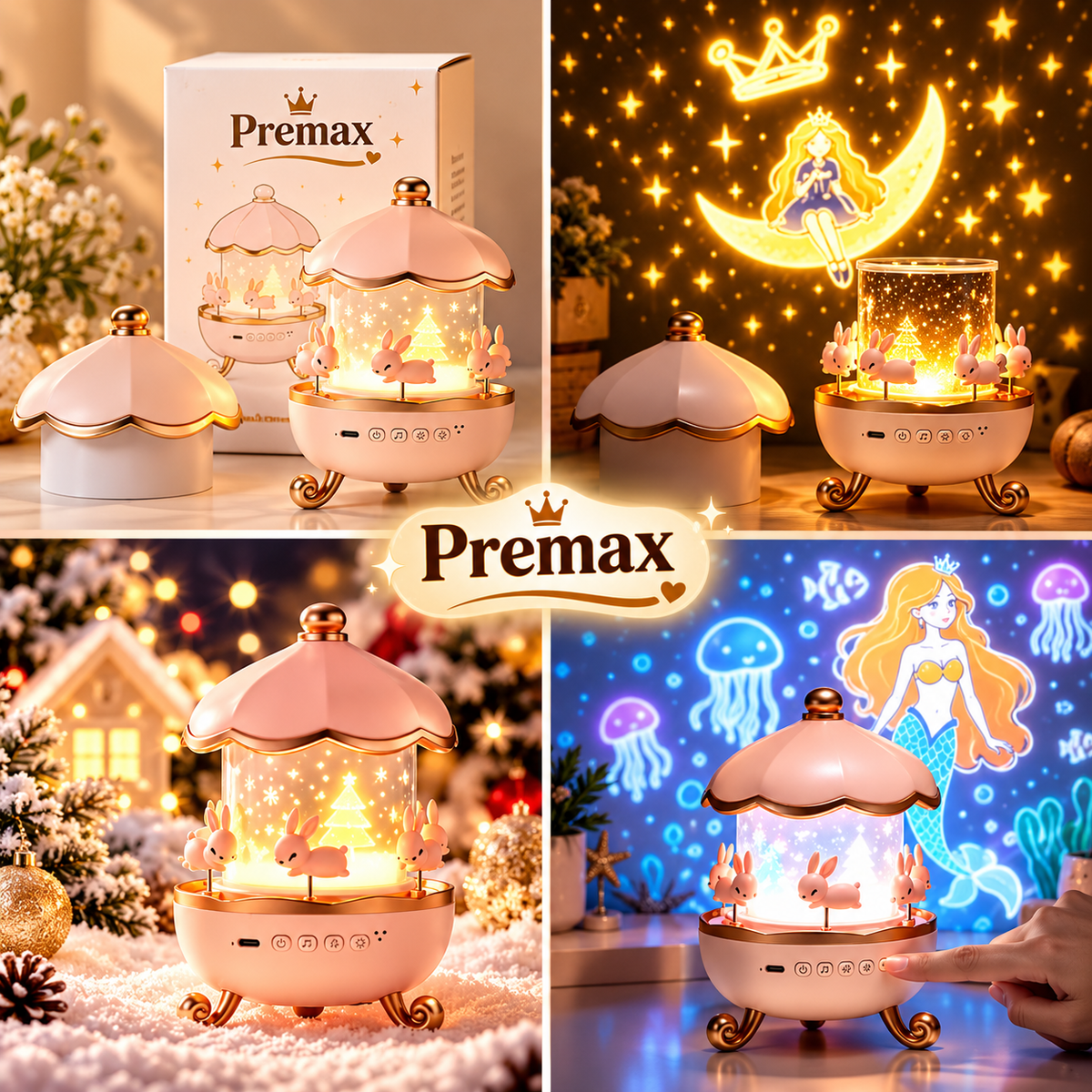 Premax DreamGlow™ Bunny Projector