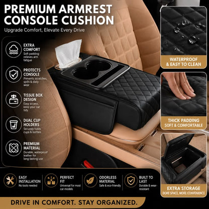 Premax Luxora™ — Premium Car Comfort & Storage Console