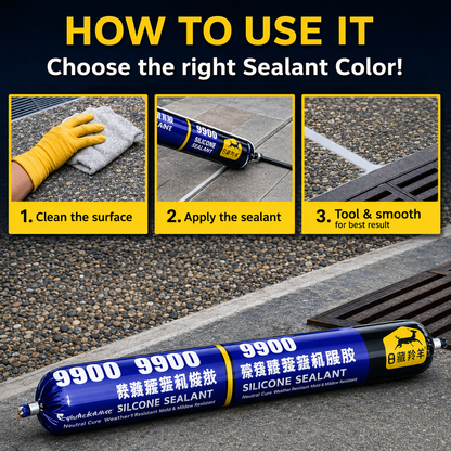 Premax Waterproof Silicone Sealant – Fast-Dry Roof Fix