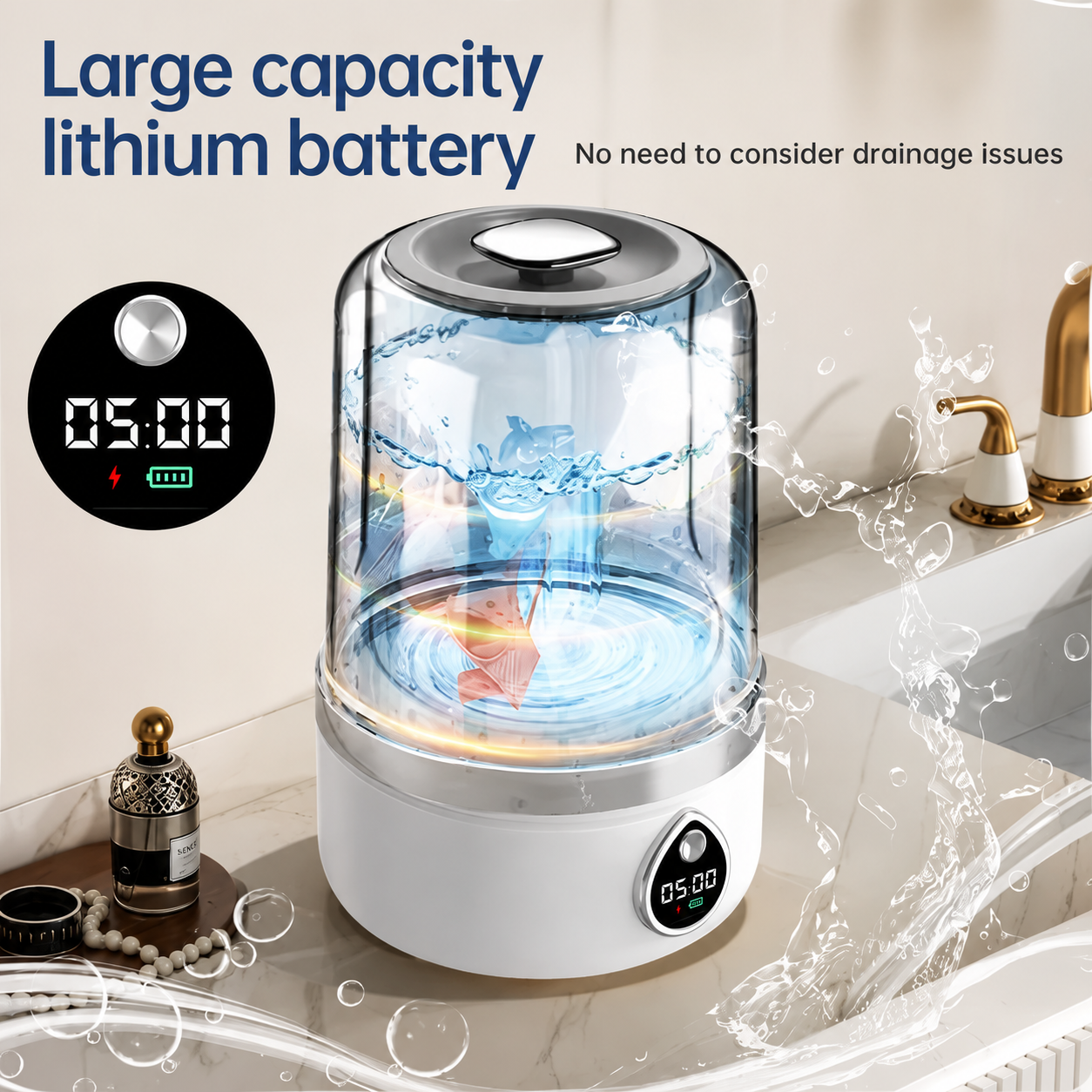 Smart Mini Portable Washing Machine