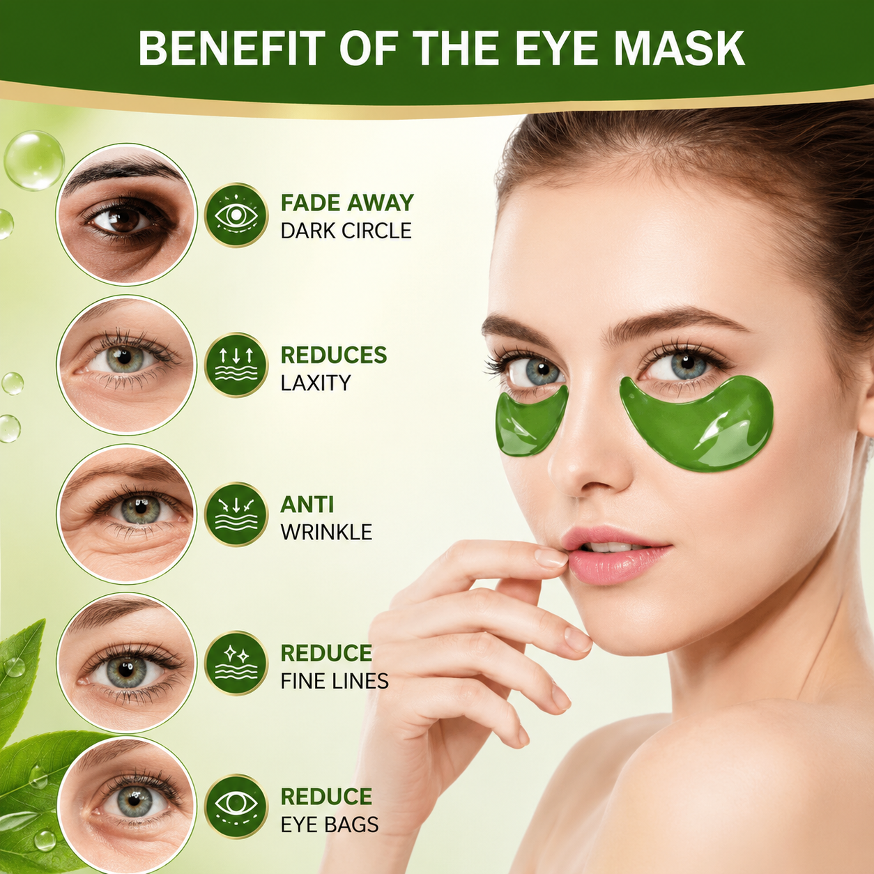 GreenGlow Under-Eye Revival Patches