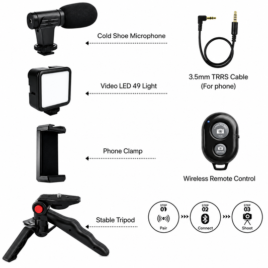 Premax Vistora™ — All-in-One Content Creator Kit
