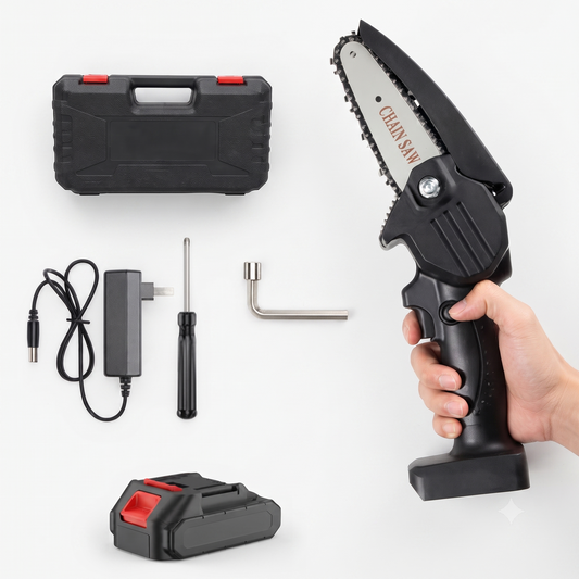 Ultimate 6" Cordless Chainsaw – Powerhouse Performance for Any Job!