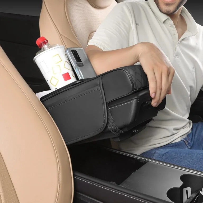 Premax Luxora™ — Premium Car Comfort & Storage Console