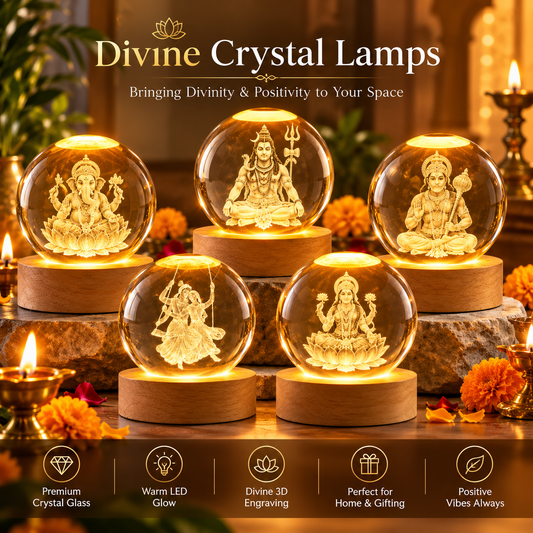 Premax DivineGlow™ Crystal Lamp