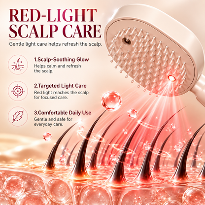 Premax AirGlow™ — 5-in-1 Steam Hair Brush for Smooth, Frizz-Free Shine