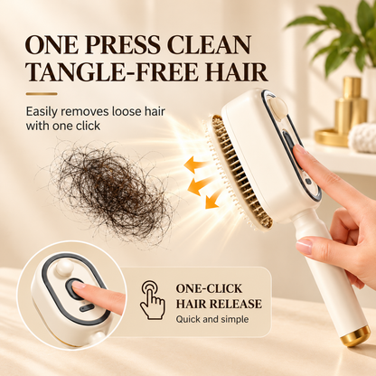 Premax AirGlow™ — 5-in-1 Steam Hair Brush for Smooth, Frizz-Free Shine