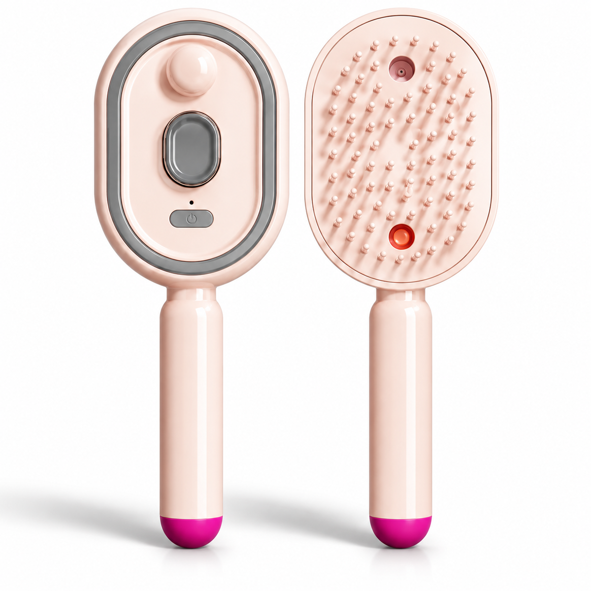 Premax AirGlow™ — 5-in-1 Steam Hair Brush for Smooth, Frizz-Free Shine